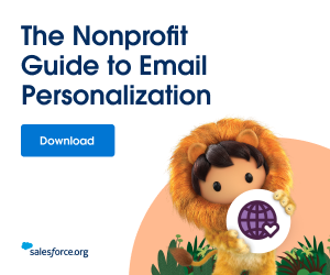 Salesforce - The Nonprofit Guide to Email Personalization: Download