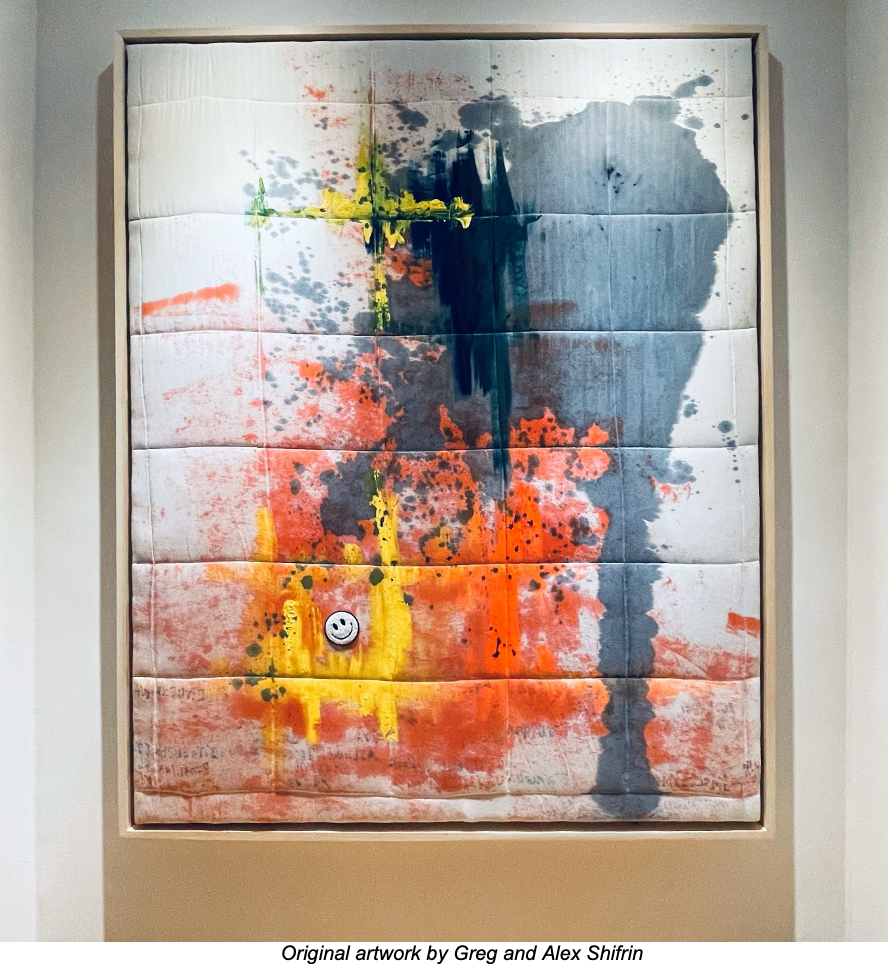 A painting on a wall  AI-generated content may be incorrect.