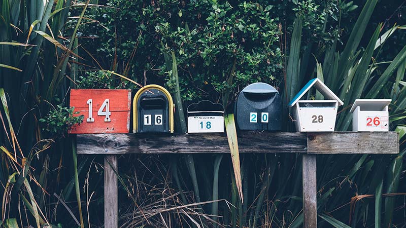 Mail boxes